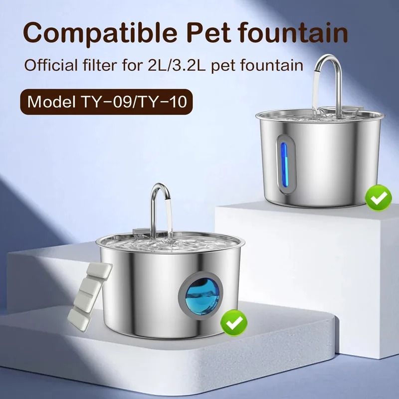 Pet Fountain Filter Sponge Replacement Set 3
