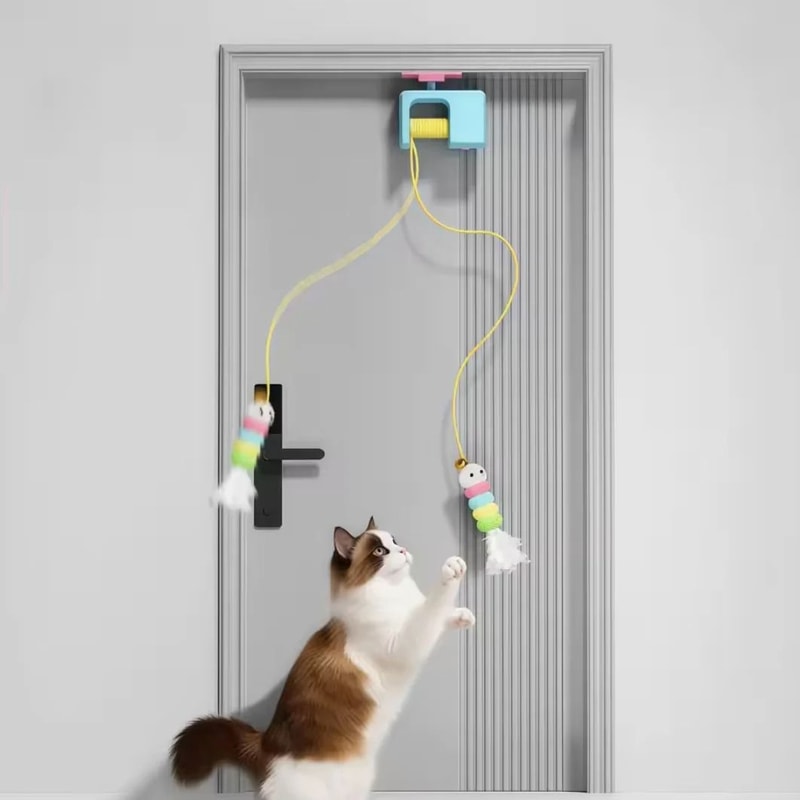 Hanging Automatic Electric Teaser Toy 5