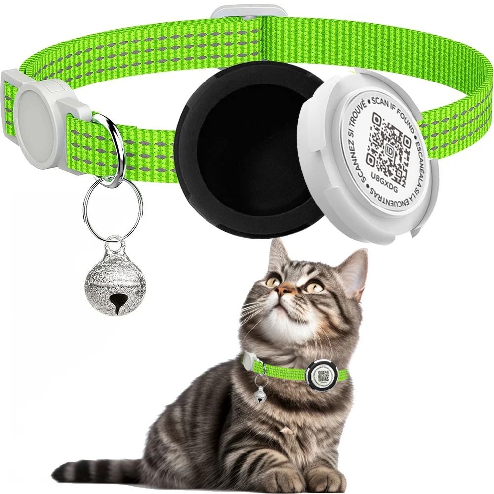 DualProtection AirTag QR ID Reflective Collar 11
