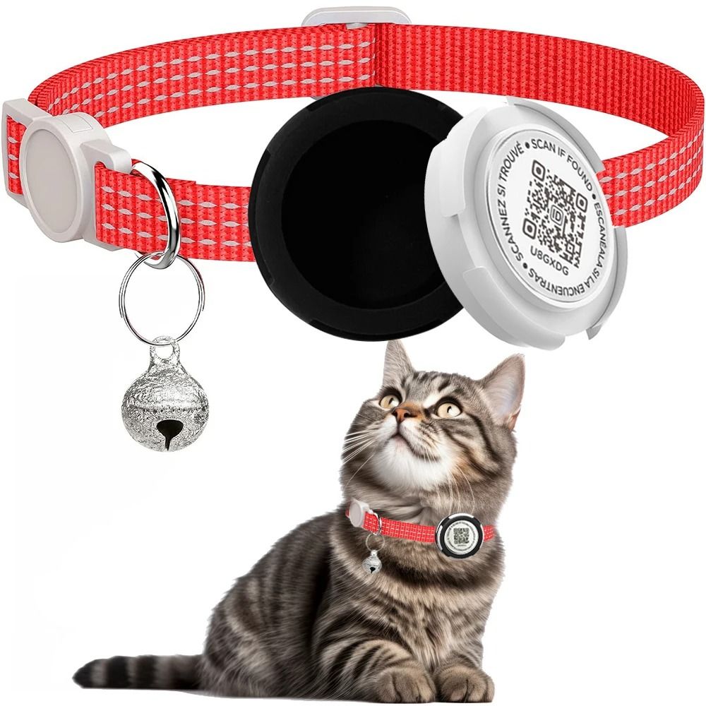 DualProtection AirTag QR ID Reflective Collar 13