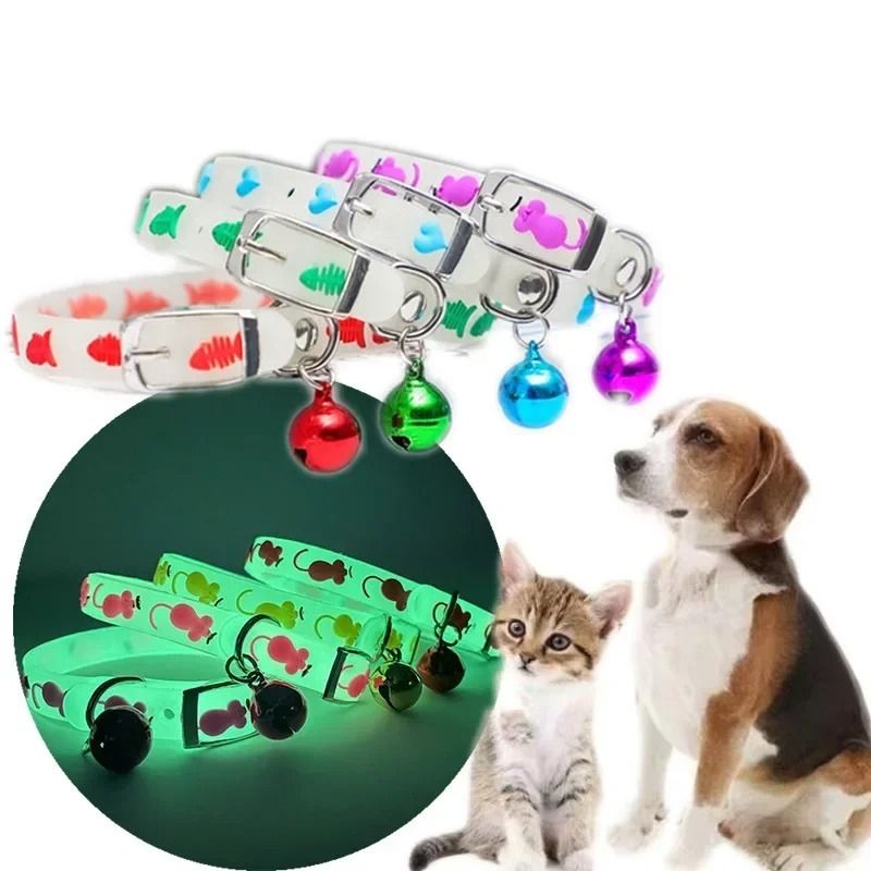 Fluorescent GlowintheDark Silicone Collar 1