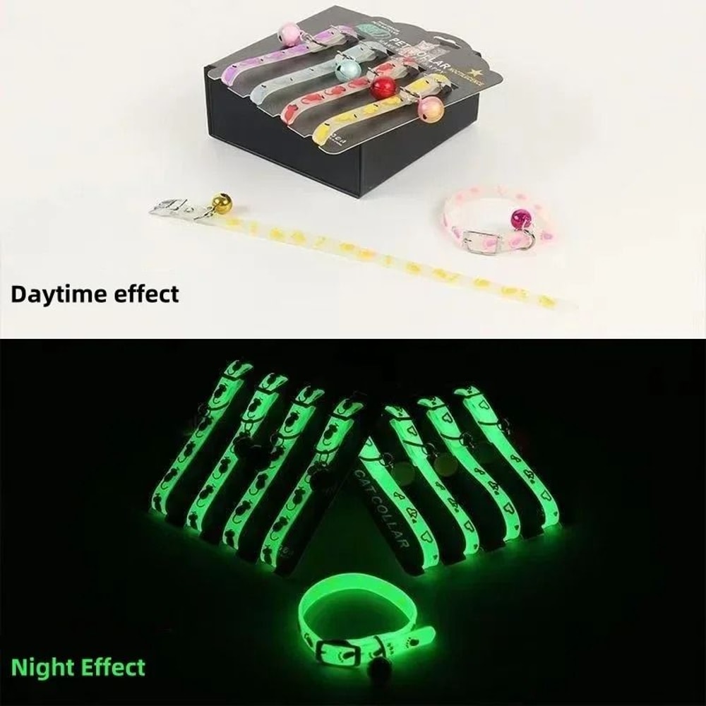 Fluorescent GlowintheDark Silicone Collar 5