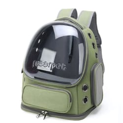 panoramic transparent folding pet backpack
