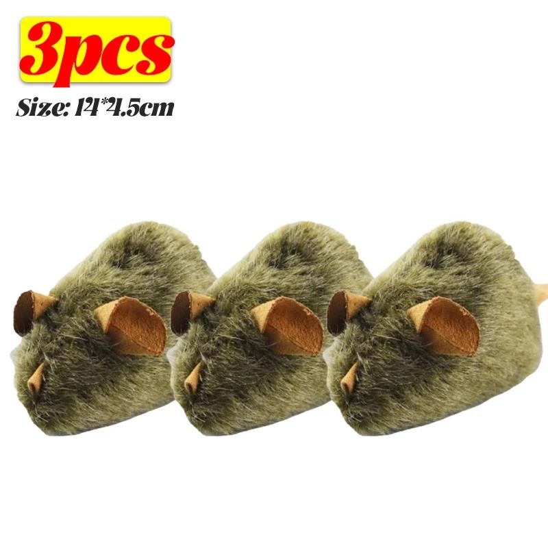 UltraSoft Interactive Plush Mouse Toy 8