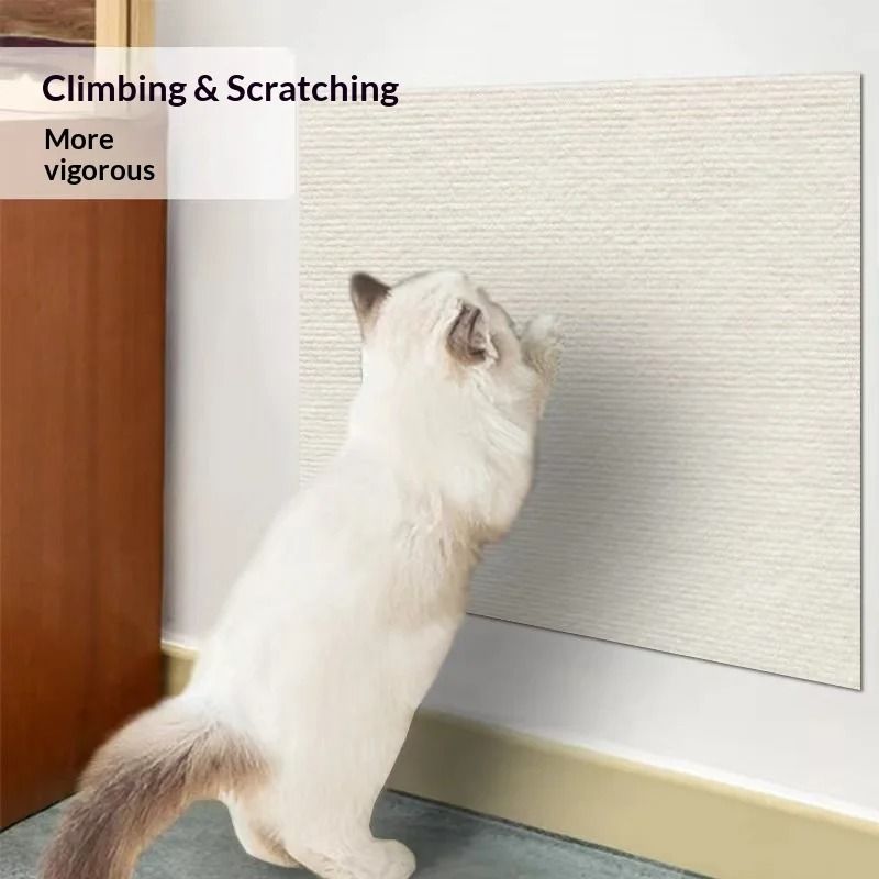 SelfAdhesive Trimmable Cat Scratching Mat 6