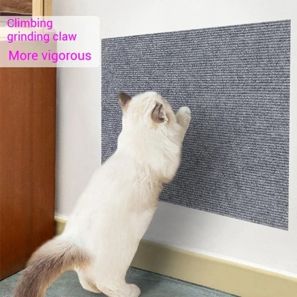 SelfAdhesive Trimmable Cat Scratching Mat 8