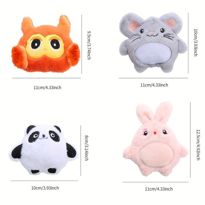 Interactive Plush Animal Friend Toy 5
