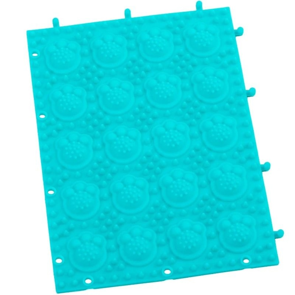 Modular Silicone Wall Scratcher Grooming Mat 8