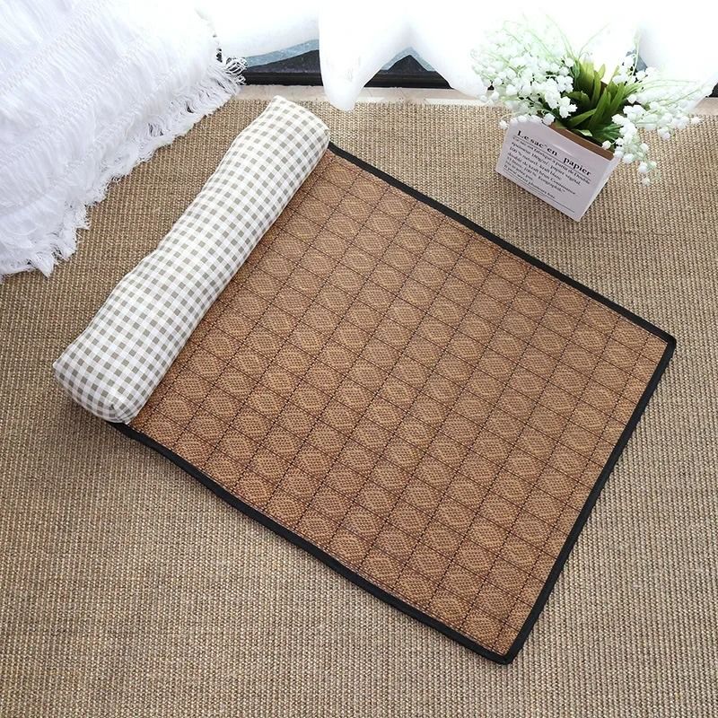Natural Rattan SelfCooling Summer Pet Mat 15