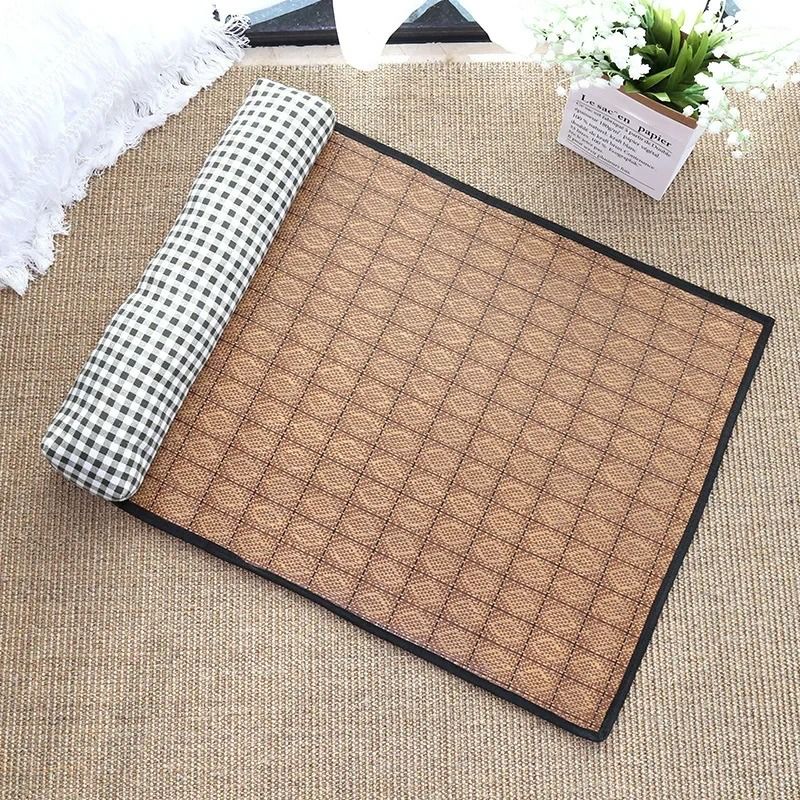 Natural Rattan SelfCooling Summer Pet Mat 17