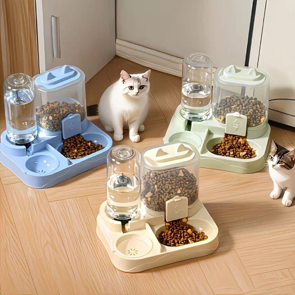 2in1 Gravity Feeder Automatic Waterer Station 2