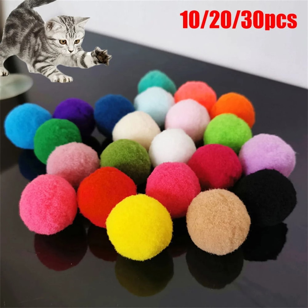 Soft Cloud Plush Training Pompoms 0