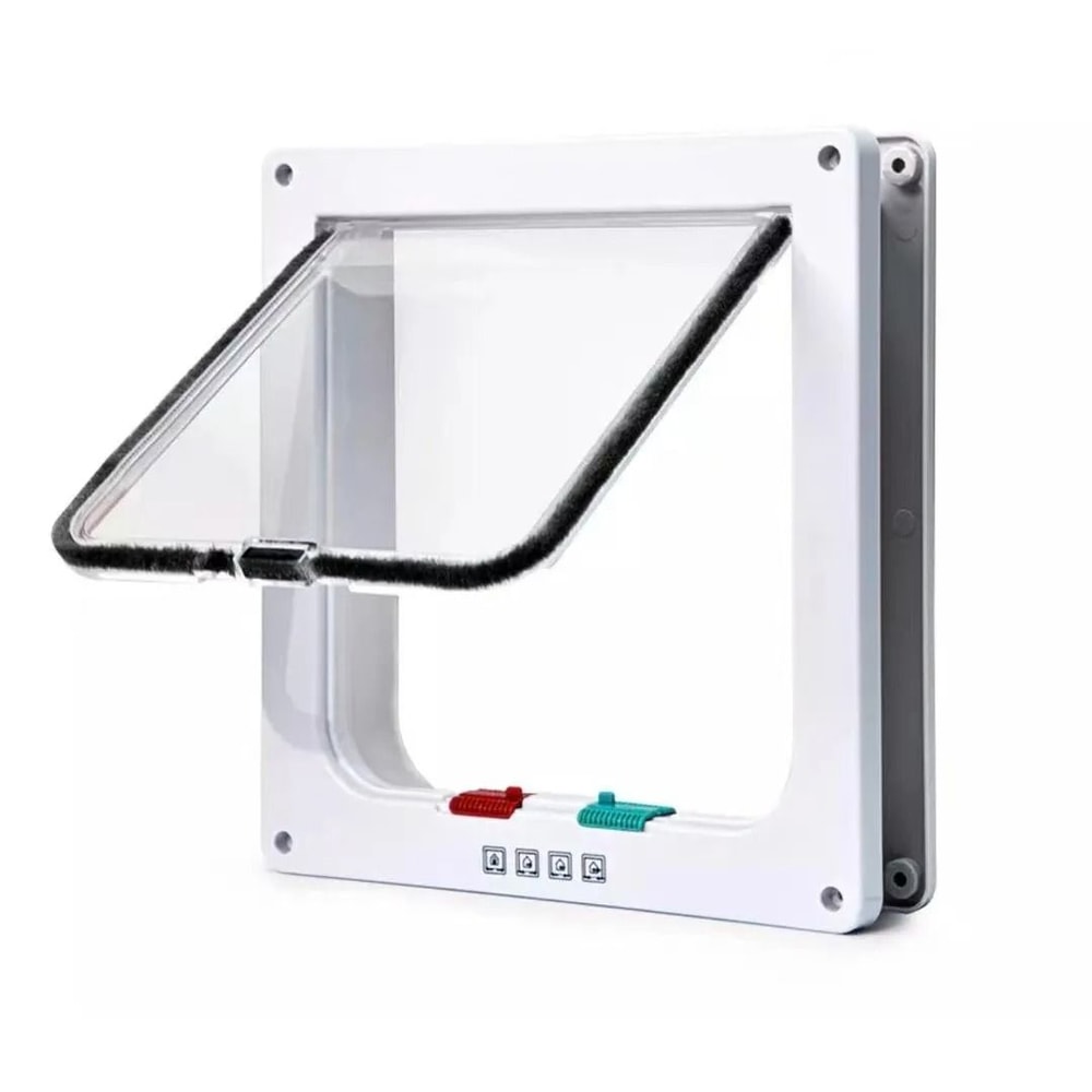 SafeGuard 4Way Locking Weatherproof Cat Door 7