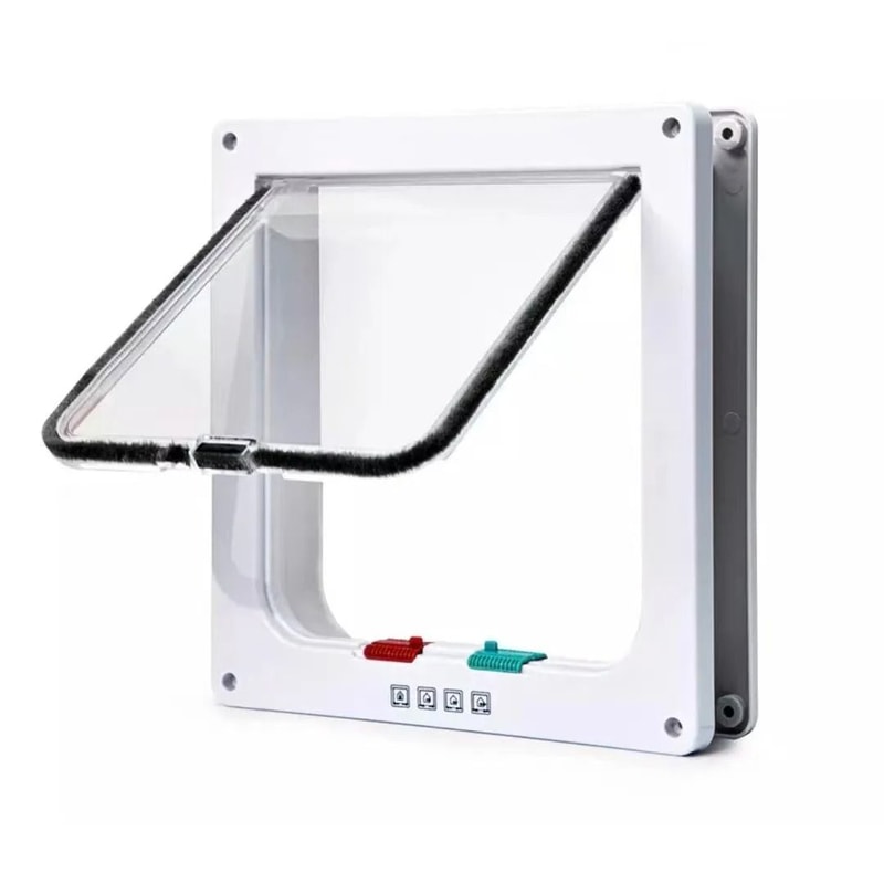 SafeGuard 4Way Locking Weatherproof Cat Door 7