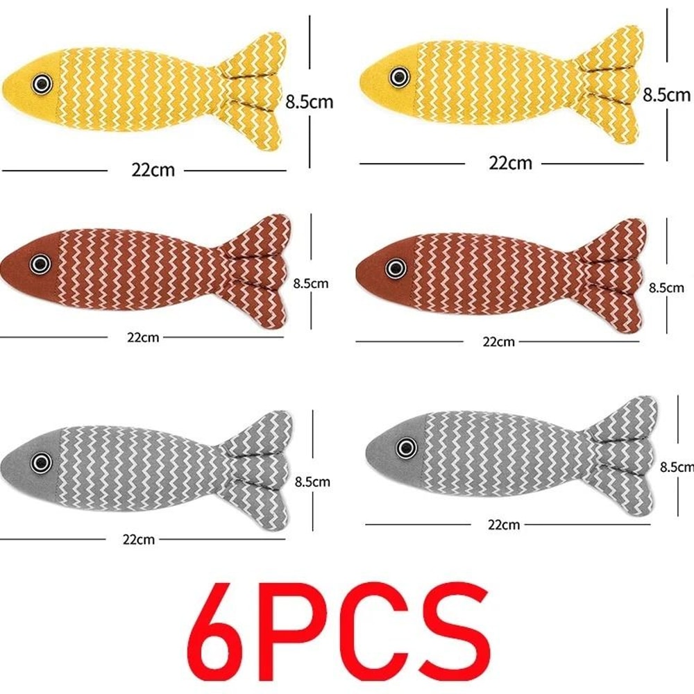 FinFriends Canvas Fish Kicker Set 6
