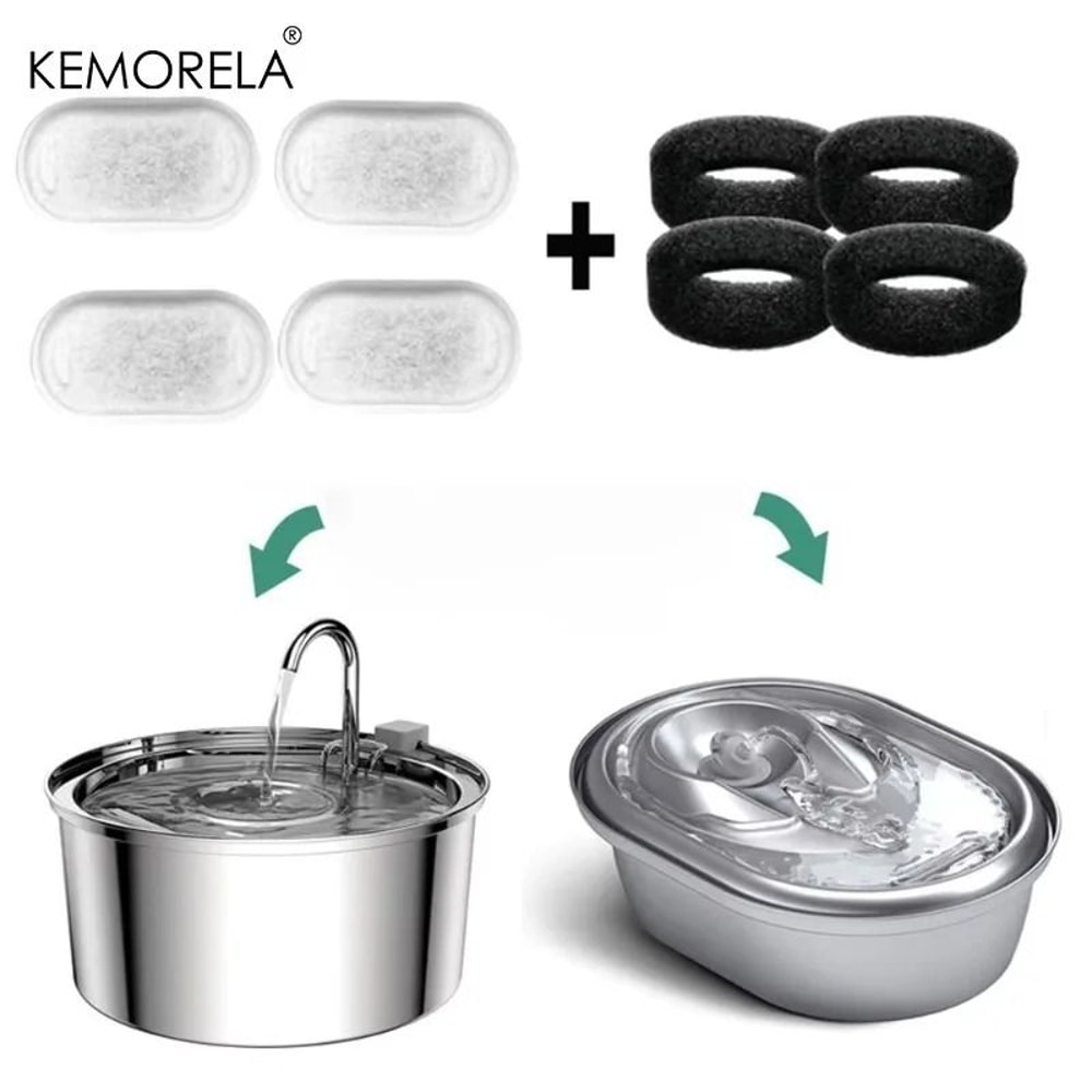 Stainless Steel Fountain Replacement Filters 4