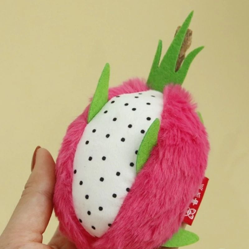 Dragon Fruit Plush Catnip Kicker Toy 1