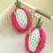 Dragon Fruit Plush Catnip Kicker Toy 6