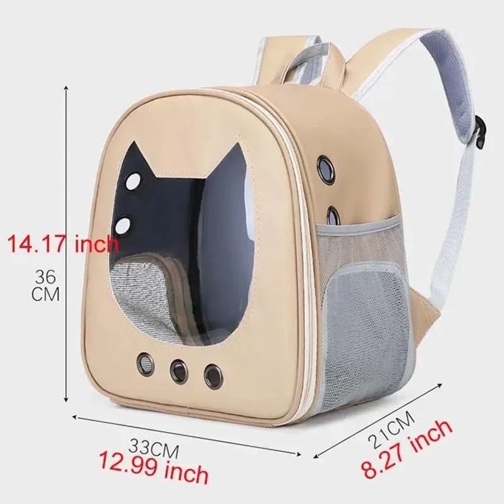 Voyager Panoramic Cat Travel Backpack 4