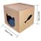 2in1 Corrugated Cube Cat House Scratcher 5