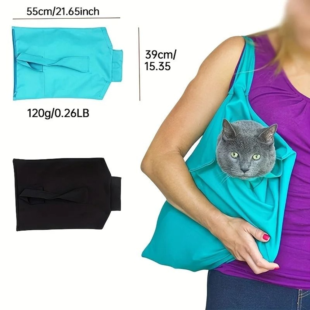 Comfy Soothing HandsFree Cat Sling Carrier 3