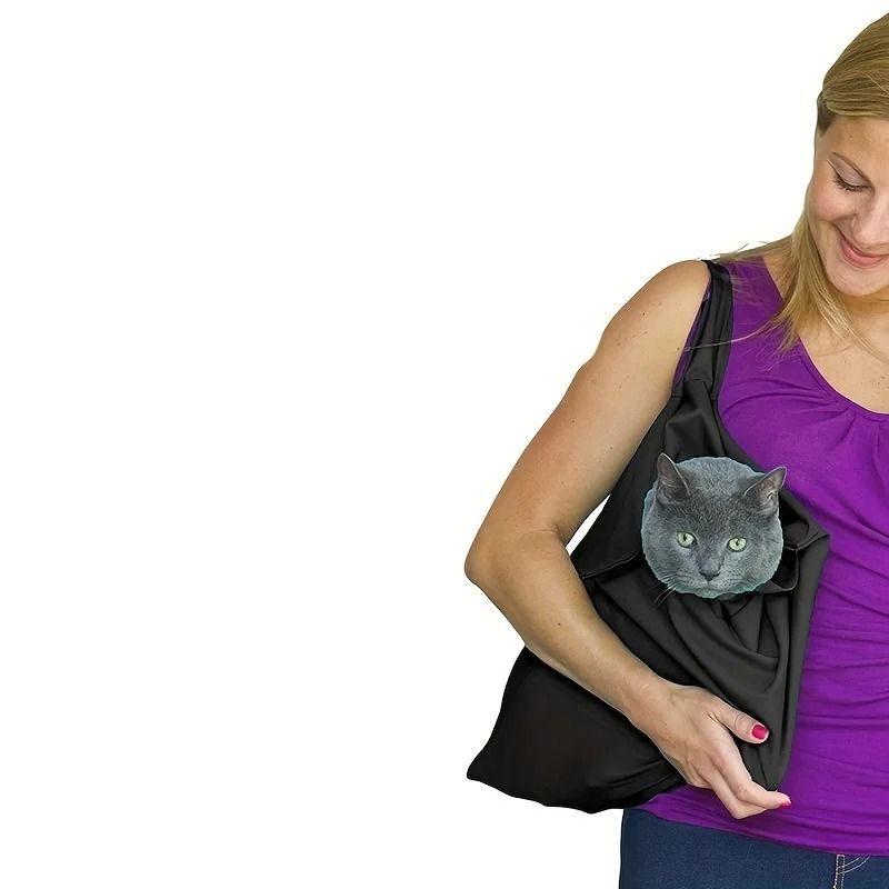 Comfy Soothing HandsFree Cat Sling Carrier 5
