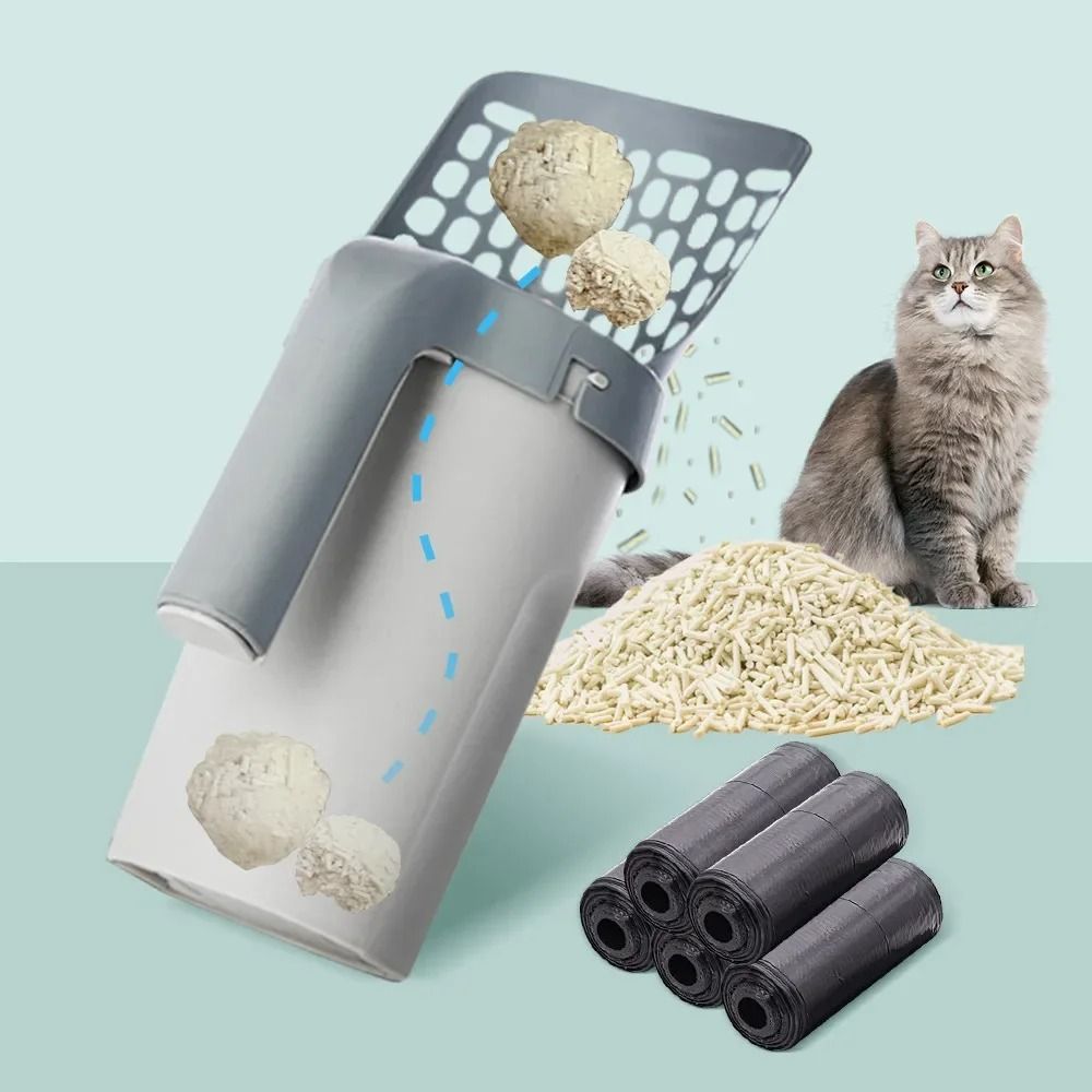 Integrated EasyScoop Litter System With Waste Bags 0