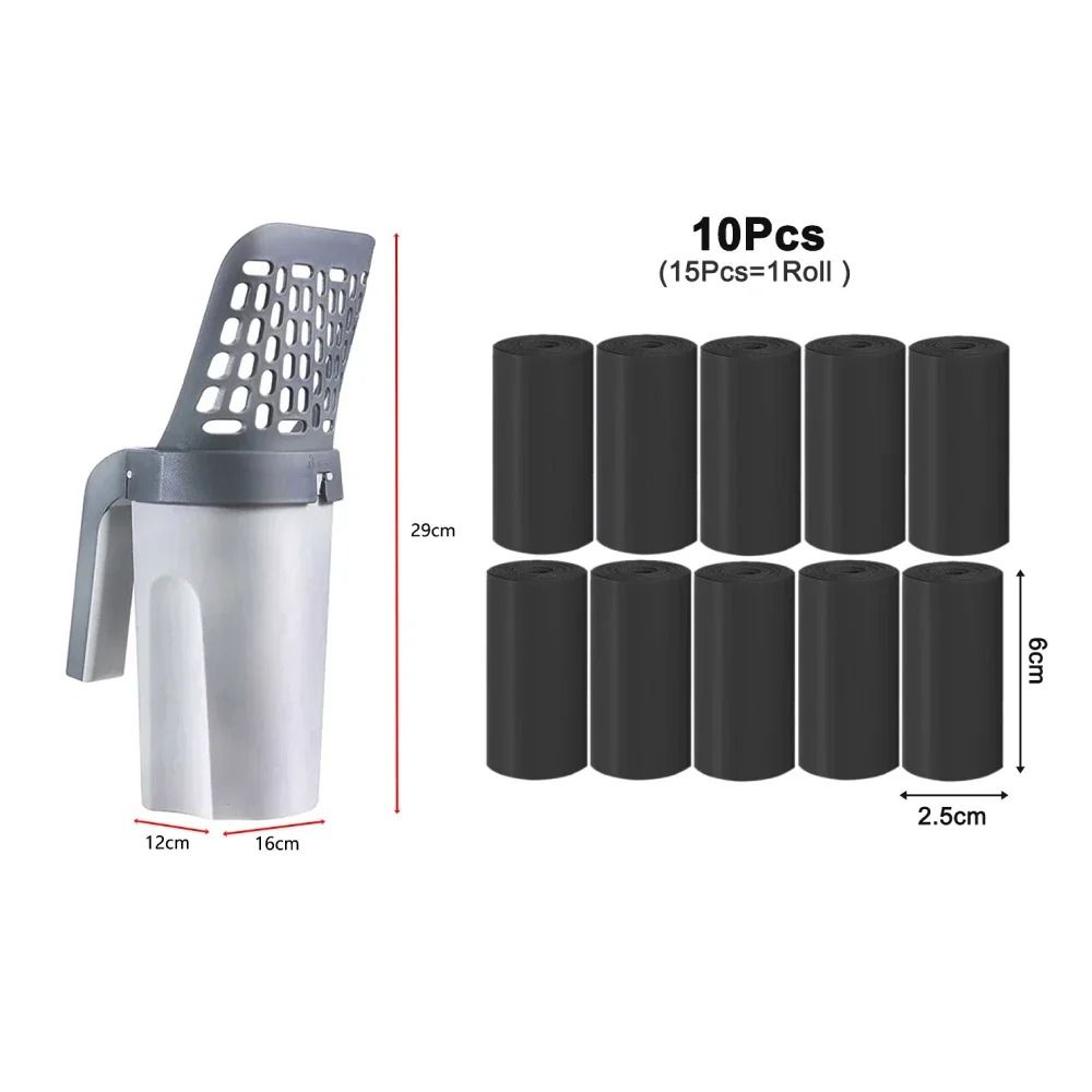 Integrated EasyScoop Litter System With Waste Bags 10