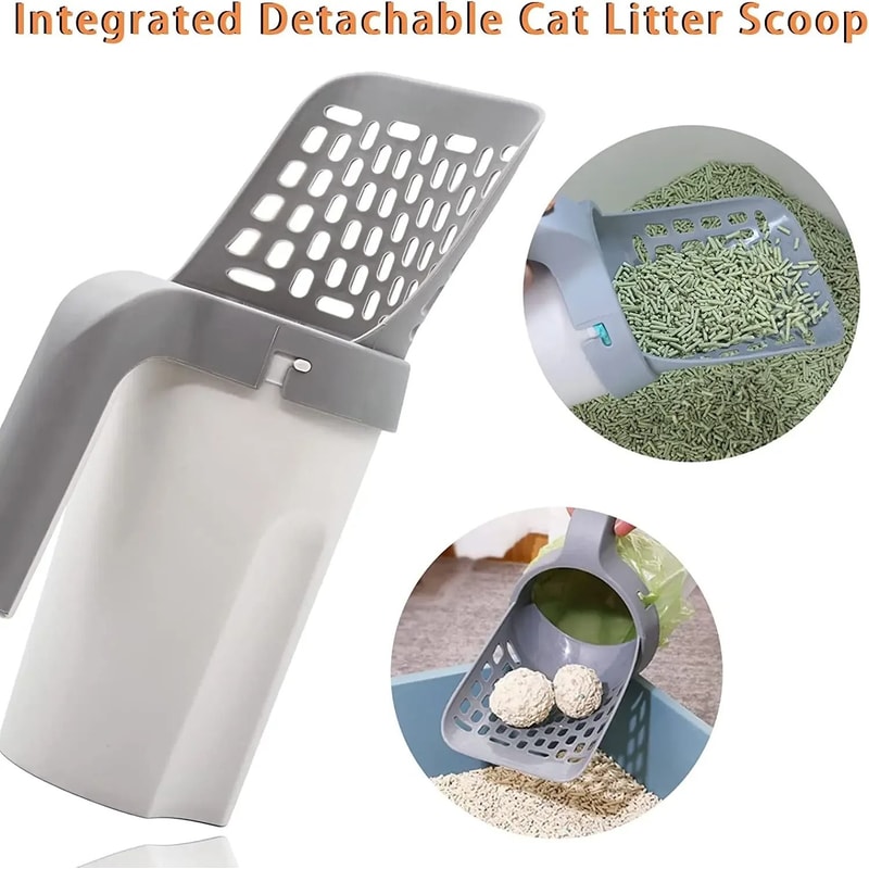 Integrated EasyScoop Litter System With Waste Bags 1