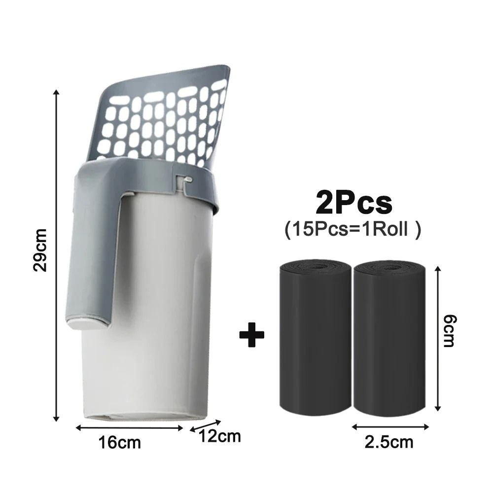 Integrated EasyScoop Litter System With Waste Bags 8