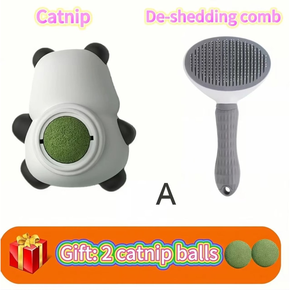 NutriSpin WallMounted Natural Catnip Ball 9
