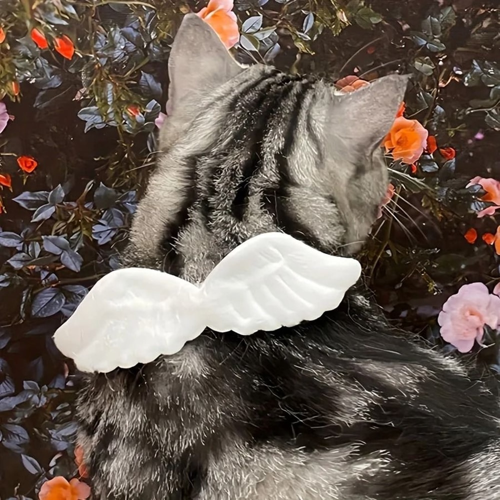 AngelWings Plush Holiday Pet Costume Collar 3