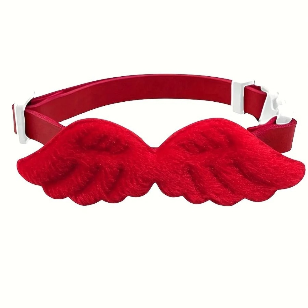 AngelWings Plush Holiday Pet Costume Collar 8