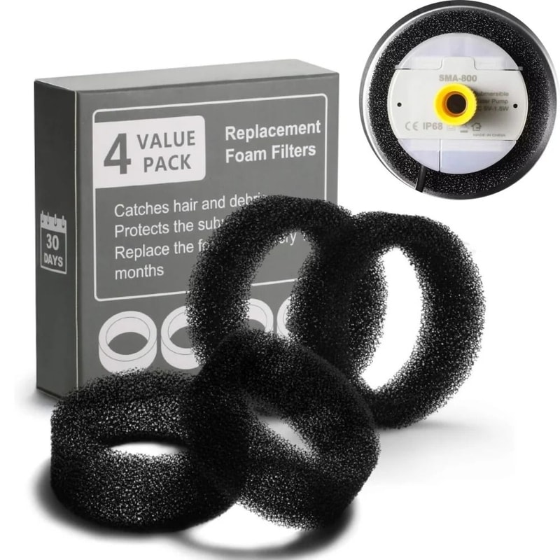 AeroFlow Pump Protection Foam Filters 4Pack 0