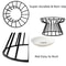 Elevated Ceramic Pet Bowl With Iron Stand 3