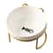 Elevated Ceramic Pet Bowl Station 11