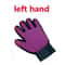 Silicone FiveFinger Pet DeShedding Grooming Glove 12