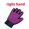 Silicone FiveFinger Pet DeShedding Grooming Glove 17