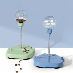 interactive wobble treat dispensing puzzle toy