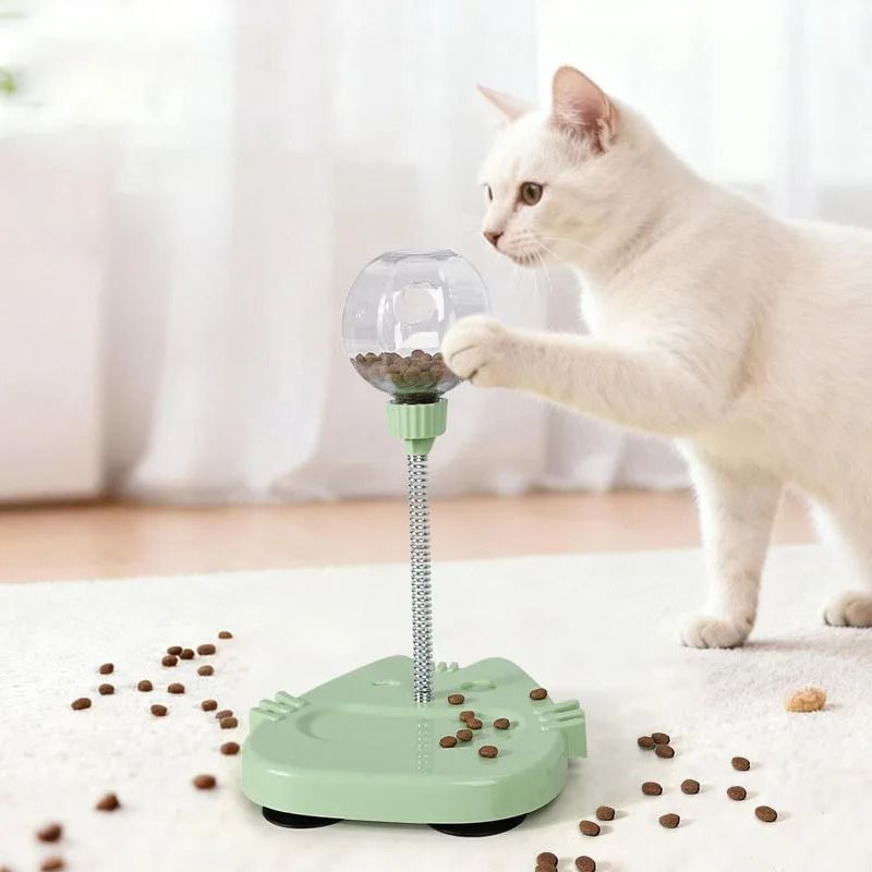 Interactive Wobble Treat Dispensing Puzzle Toy 1