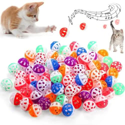 interactive plastic rattle ball toys with jingle bells