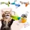 Interactive Chirping Plush Bird Toy With Catnip 0