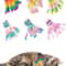 Interactive Rainbow Octopus Plush Pet Toy 0