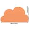 CloudShaped Waterproof Silicone Pet Feeding Placemat 2
