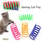 Colorful HighElasticity Wide Spring Cat Toy MultiPack 12
