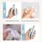 2in1 Smart Electric Pet Nail Grinder Clipper With LED Light 2