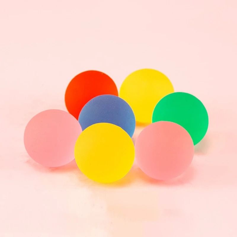 HighElasticity Solid Color Bouncing Toy Balls MultiPack 3