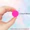 HighElasticity Solid Color Bouncing Toy Balls MultiPack 5