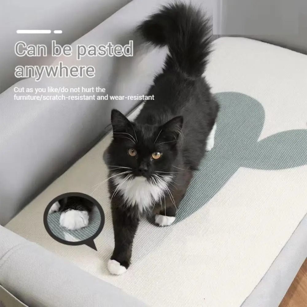 SelfAdhesive HeavyDuty Trimmable Carpet Scratching Mat 50cm X 80cm 2