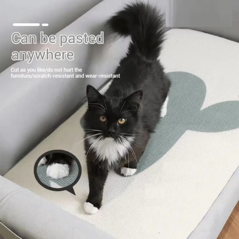 SelfAdhesive HeavyDuty Trimmable Carpet Scratching Mat 50cm X 80cm 2